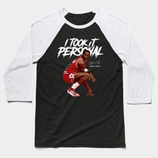 Michael Jordan I Took It Personal Baseball T-Shirt